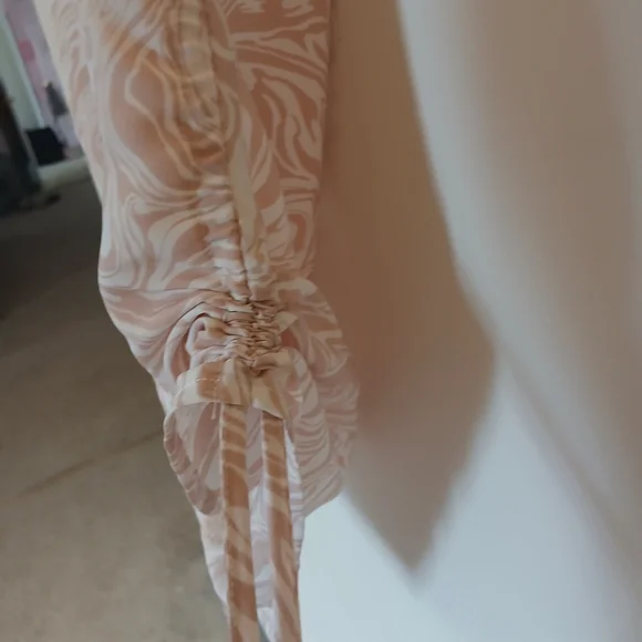 Bliss Swirl Patterned Tank Top in Soft Pink - Picture 7 of 9